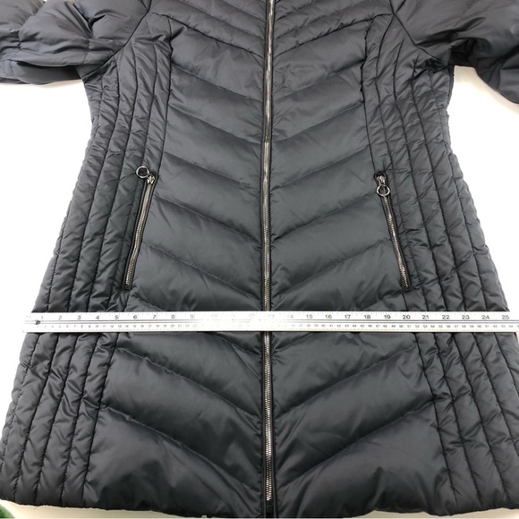 ANNE Klein chevron quilted puffa parka Size 16 - Picture 6 of 14